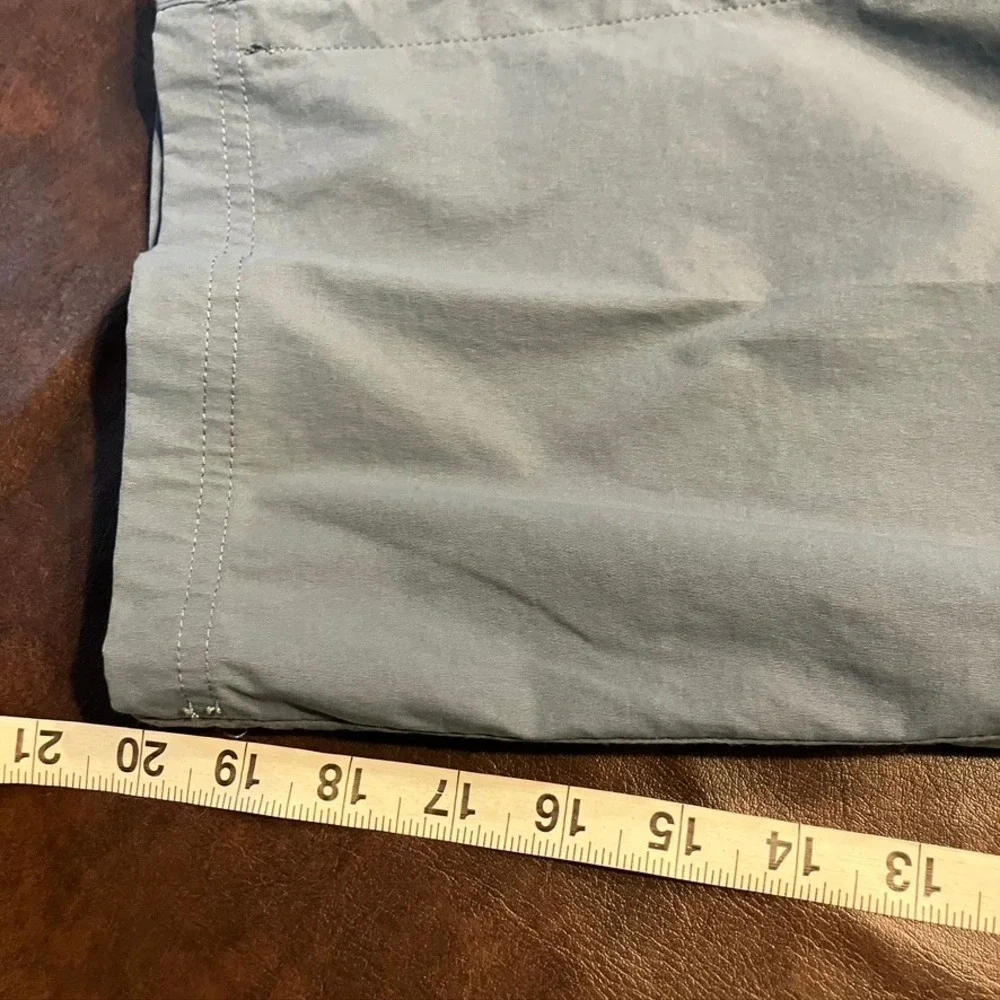 Eddie Bauer Women's‎ Guide Pro WR Tech Capri Pants Size 16 Gray Nylon Spandex